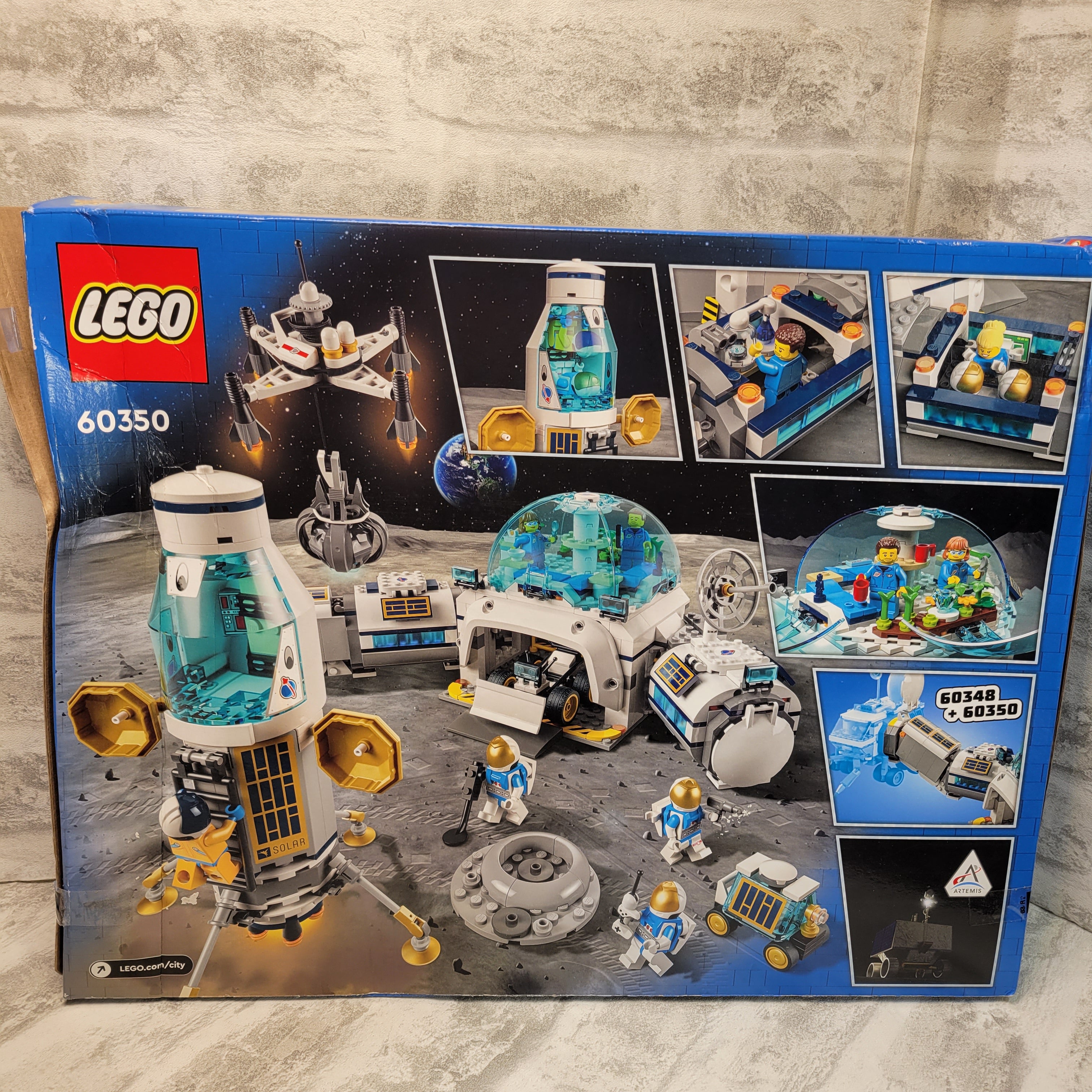 LEGO City 60350 Lunar Research Base *READ DESCRIPTION* (7922229805294)